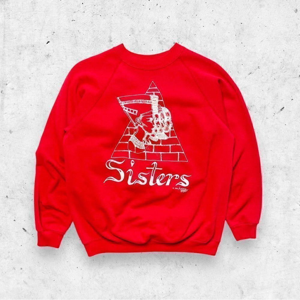 Vtg 1991 Sisters Black History Sweatshirt, Pride Ancestors, African American 90s